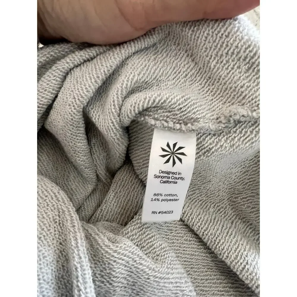 Athleta Grey Hi-Lo Sweatshirt – Size Medium